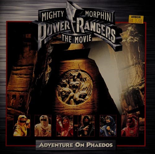 Cover of Adventure on Phaedos (Mighty Morphin Power Rangers the Movie)