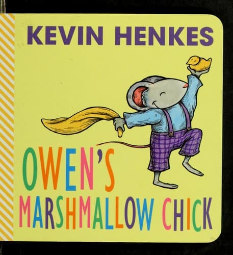 Cover of Owen's Marshmallow Chick Book and Finger Puppet