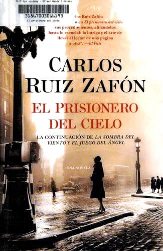Cover of El prisionero del cielo