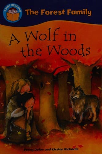 Cover of A wolf in the woods