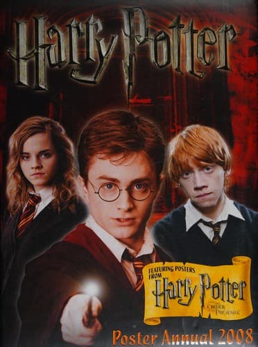 Cover of Harry Potter poster annual 2008