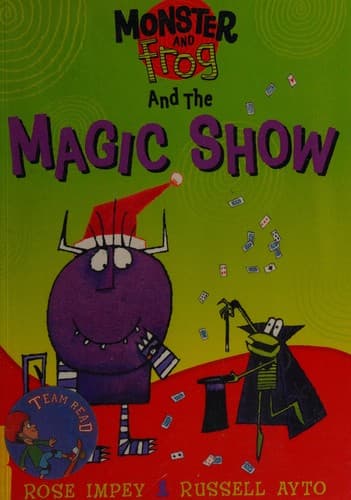 Cover of Monster and Frog and the magic show
