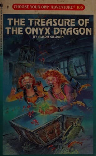 Cover of Choose Your Own Adventure - The Treasure of the Onyx Dragon