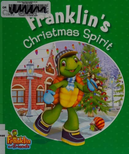 Cover of Franklin's Christmas spirit