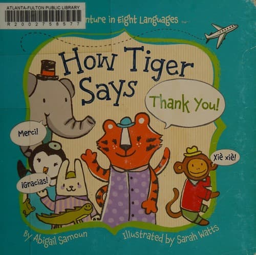 Cover of How tiger says thank you!