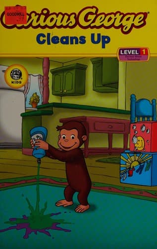 Cover of Curious George Cleans Up