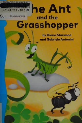 Cover of The ant and the grasshopper