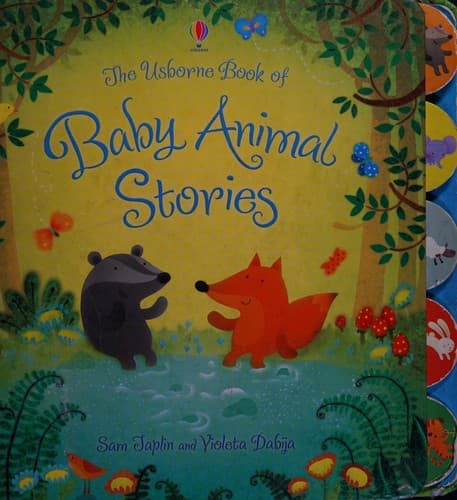 Cover of The Usborne book of baby animal stories