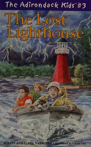 Cover of The lost lighthouse (Adirondack kids)