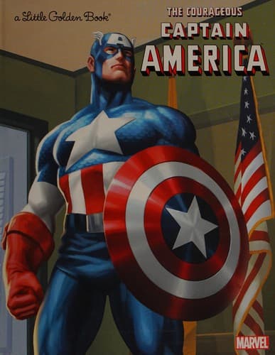 Cover of The courageous Captain America