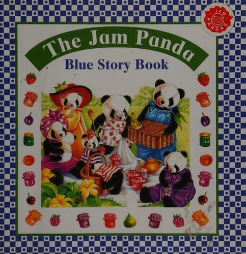 Cover of The Jam Panda blue story book