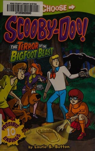 Cover of The terror of the Bigfoot beast