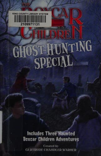 Cover of The Boxcar Children ghost-hunting special