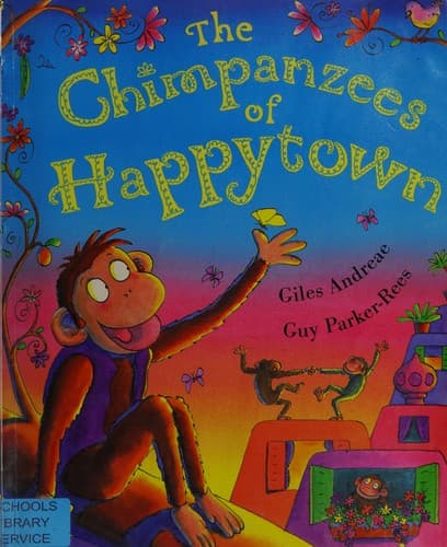 Cover of The chimpanzees of Happytown