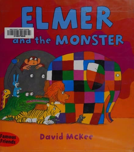 Cover of Elmer and the monster