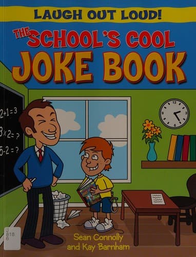 Cover of The school's cool joke book