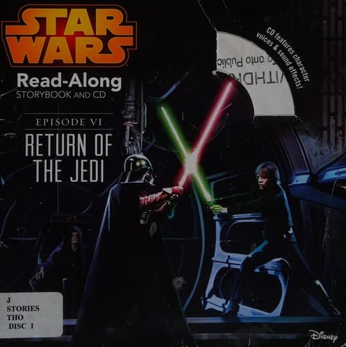 Cover of Star Wars - Episode VI - Return of the Jedi (read-along storybook and CD)