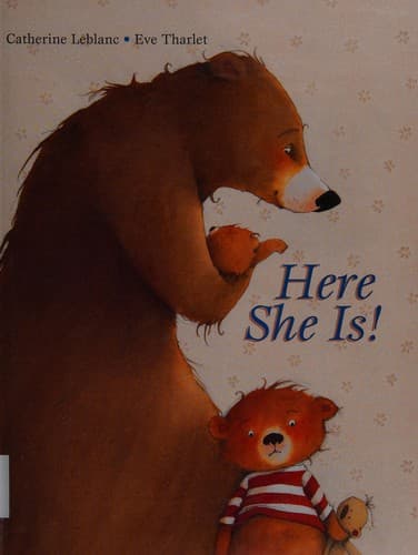 Cover of Here she is!