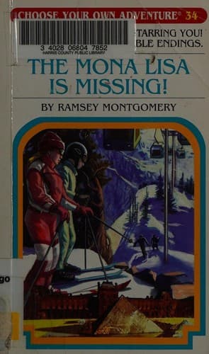 Cover of Choose Your Own Adventure - The Mona Lisa is Missing!