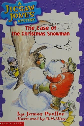 Cover of The case of the Christmas snowman