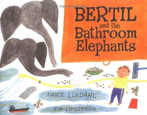 Cover of Bertil and the bathroom elephants