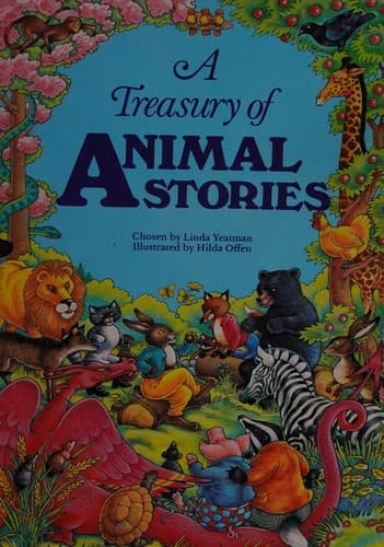 Cover of A Treasury of animal stories