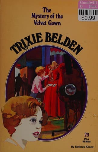 Cover of The Mystery of the Velvet Gown
