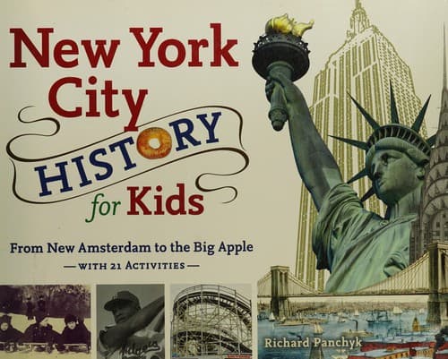 Cover of New York City history for kids