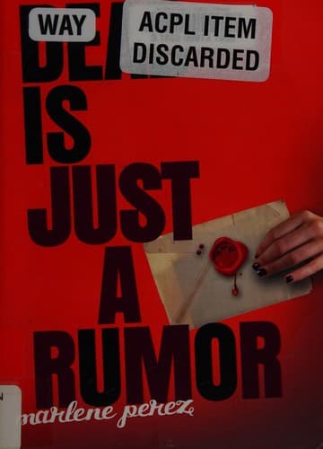 Cover of Dead is just a rumor