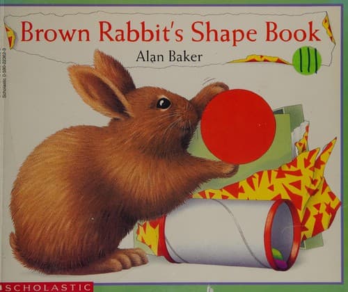 Cover of Brown Rabbit's shape book