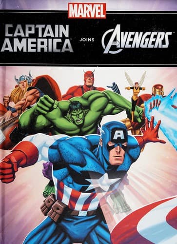 Cover of Captain America joins the Avengers
