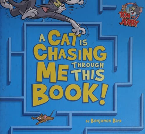 Cover of A cat is chasing me through this book!