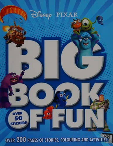 Cover of Disney Pixar big book of fun