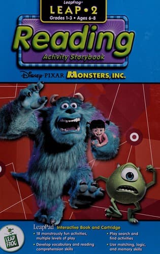 Cover of Disney Pixar Monsters, Inc. activity storybook