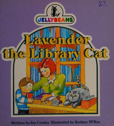 Cover of Lavender the library cat