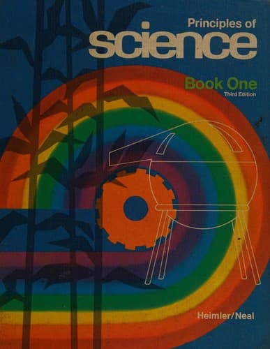 Cover of Principles of science