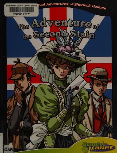 Cover of Sir Arthur Conan Doyle's The adventure of the second stain