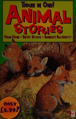 Cover of Three in one animal stories
