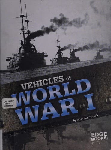 Cover of Vehicles of World War I