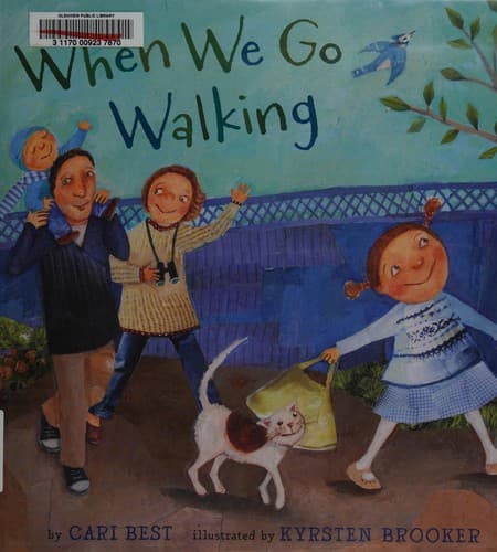 Cover of When we go walking