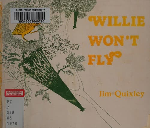 Cover of Willie won't fly