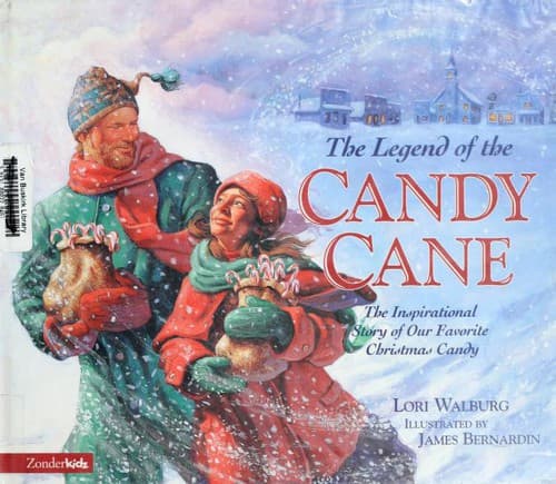 Cover of Legend of the Candy Cane Keepsake Book, The