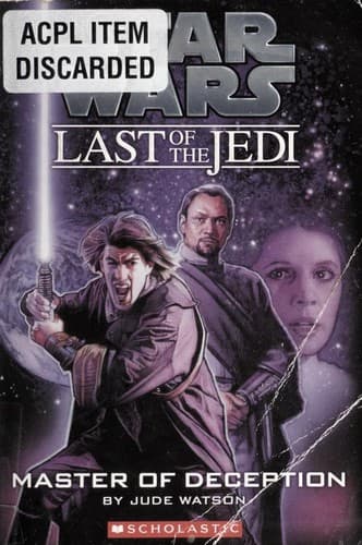 Cover of Star Wars - Last of the Jedi - Master of Deception
