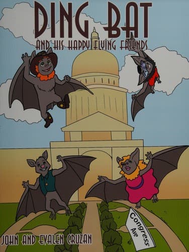 Cover of Ding Bat and his happy flying friends