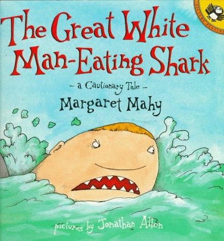 Cover of The Great White Man-Eating Shark