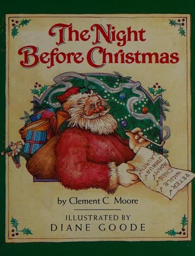 Cover of The night before Christmas