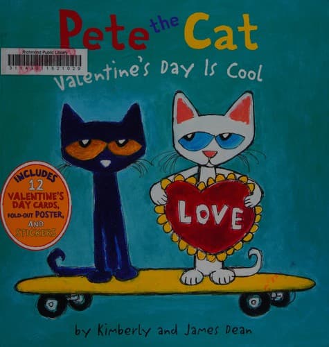 Cover of Pete the Cat Valentine's Day Is Cool