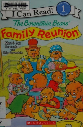 Cover of The Berenstain Bears' family reunion