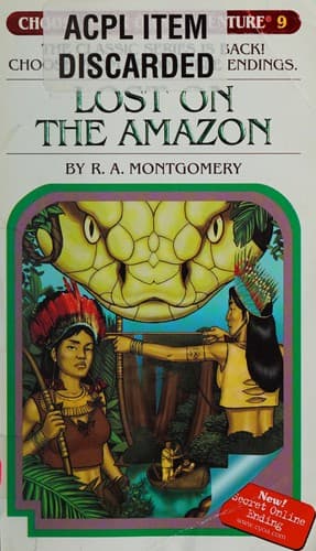 Cover of Choose Your Own Adventure - Lost on the Amazon
