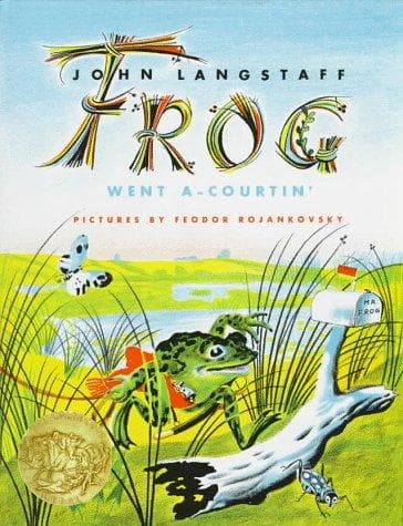 Cover of Frog went a-courtin'